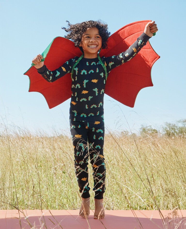 Kids Long John Pajama Set
