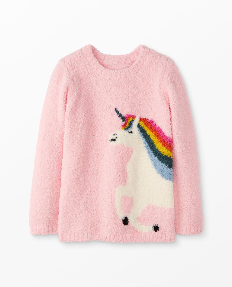 Marshmallow Sweater in Pink Unicorn - main