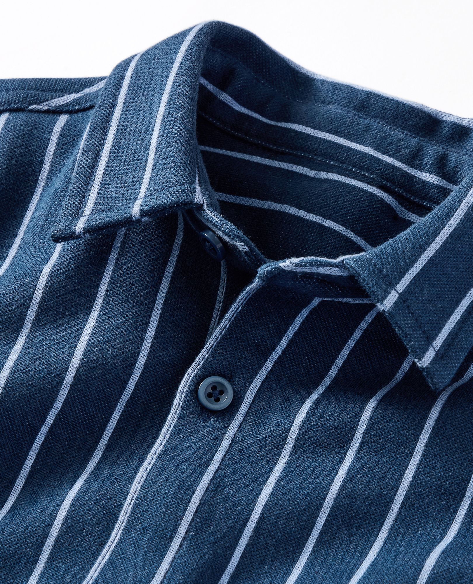 Relaxed Fit Jacquard Button Up Shirt - thumbnail 2