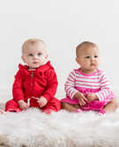 Baby Dress & Bloomer Set In Organic Cotton in Trek Teal - main