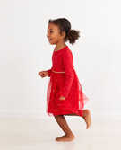 Shimmer Star Dress In Soft Tulle in Hanna Red - main