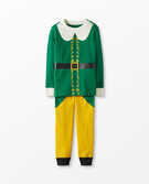 Warner Bros™ Elf Long John Pajamas In Organic Cotton in Buddy The Elf - main