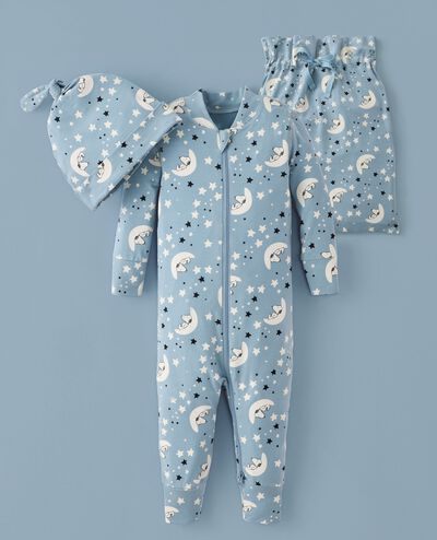 2-Piece Baby Peanuts Gift Set in HannaSoft™ ($64 value) in Snoopy Layette North Air - main
