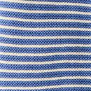 Baby Striped Cardigan Sweater in Dutch Blue/Almond Oil - swatch