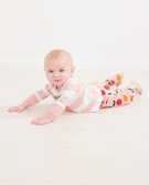 Baby Wiggle Pants In Organic Cotton in Citrus - main