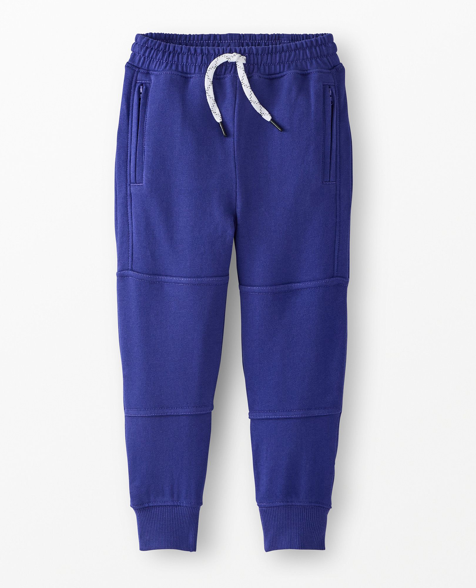 Slim Fit French Terry Double Knee Sweatpants | Hanna Andersson
