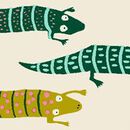 HannaJams™ Pajama Set in Alligators - swatch