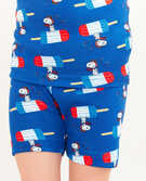 Peanuts Snoopy Summer Short John Pajamas In Organic Cotton in Snoopy Rocket Pops - main