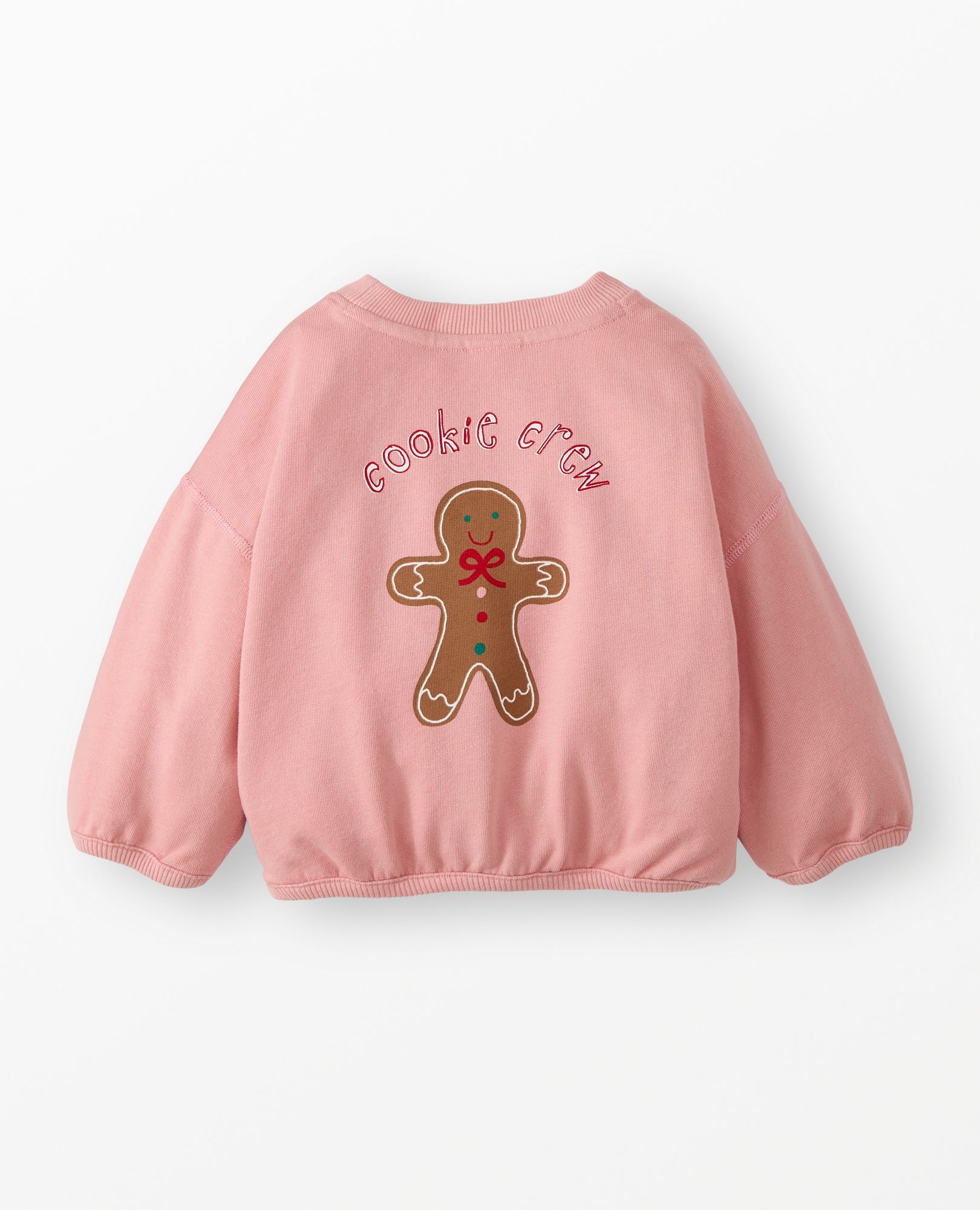 Holiday French Terry Graphic Sweatshirt in Cookie Crew - main