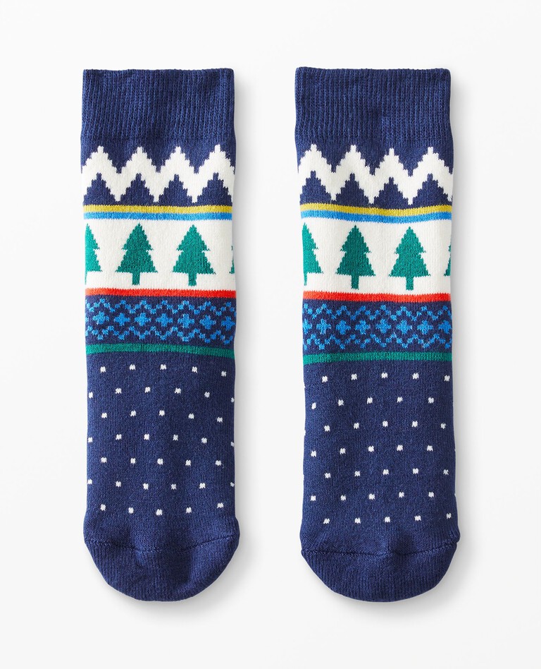 Soft Knit Socks in Winter Solstice - main