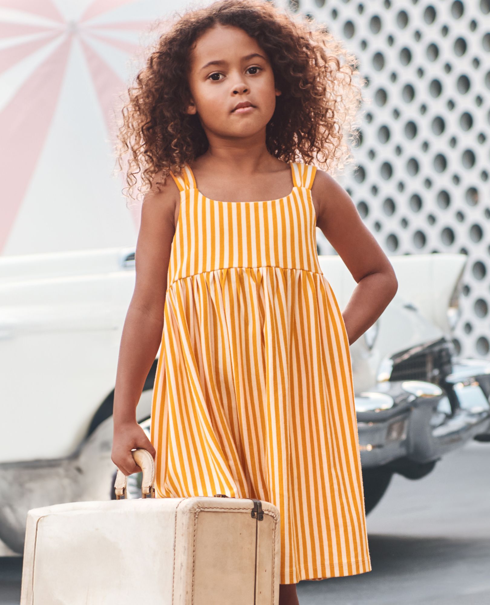 Sleeveless Swing Dress with Pockets | Hanna Andersson