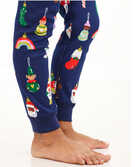 Long John Pajamas In Organic Cotton in Dreidel - main