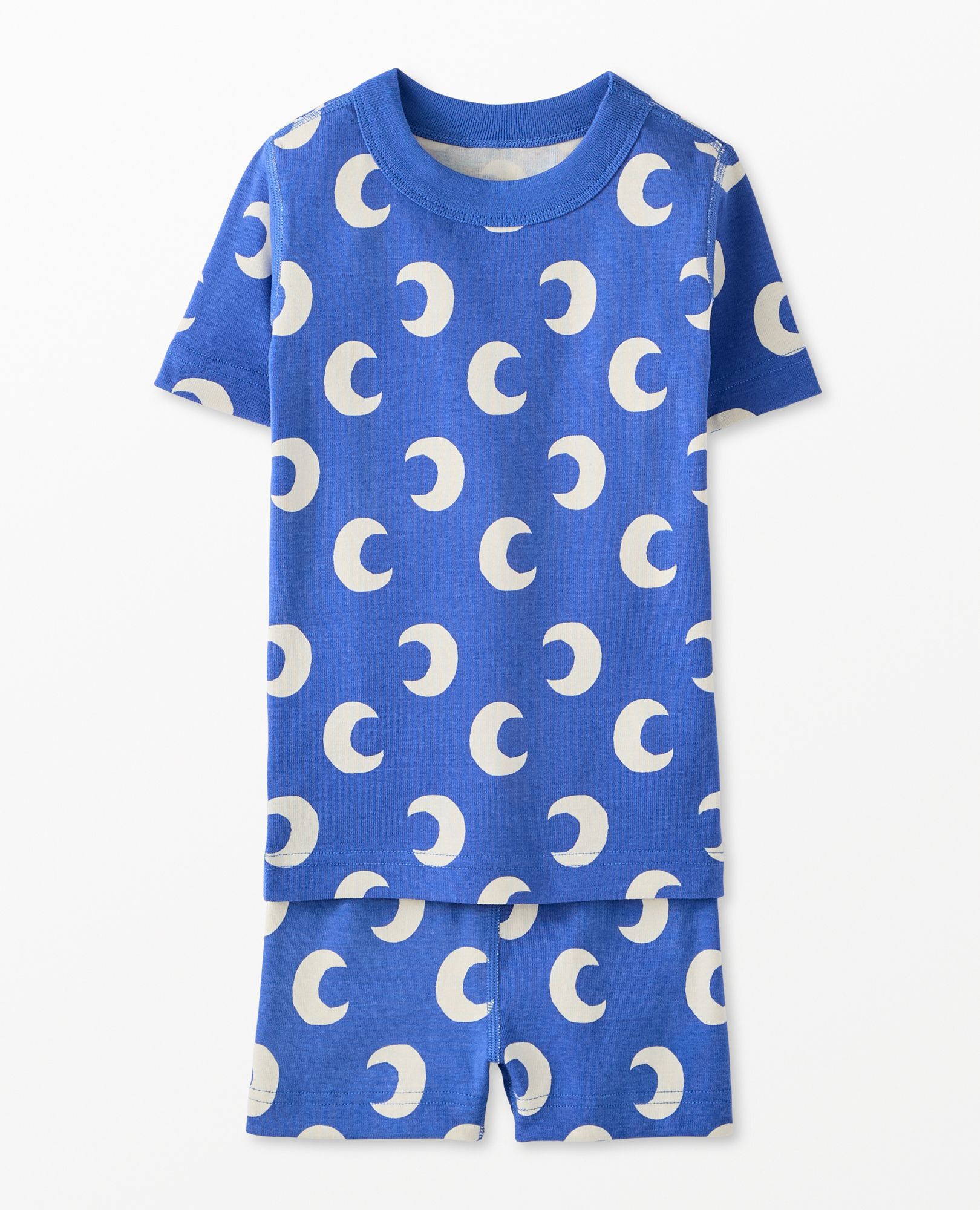 HannaJams™ Pajama Set in Crescent Moon on French Blue - main