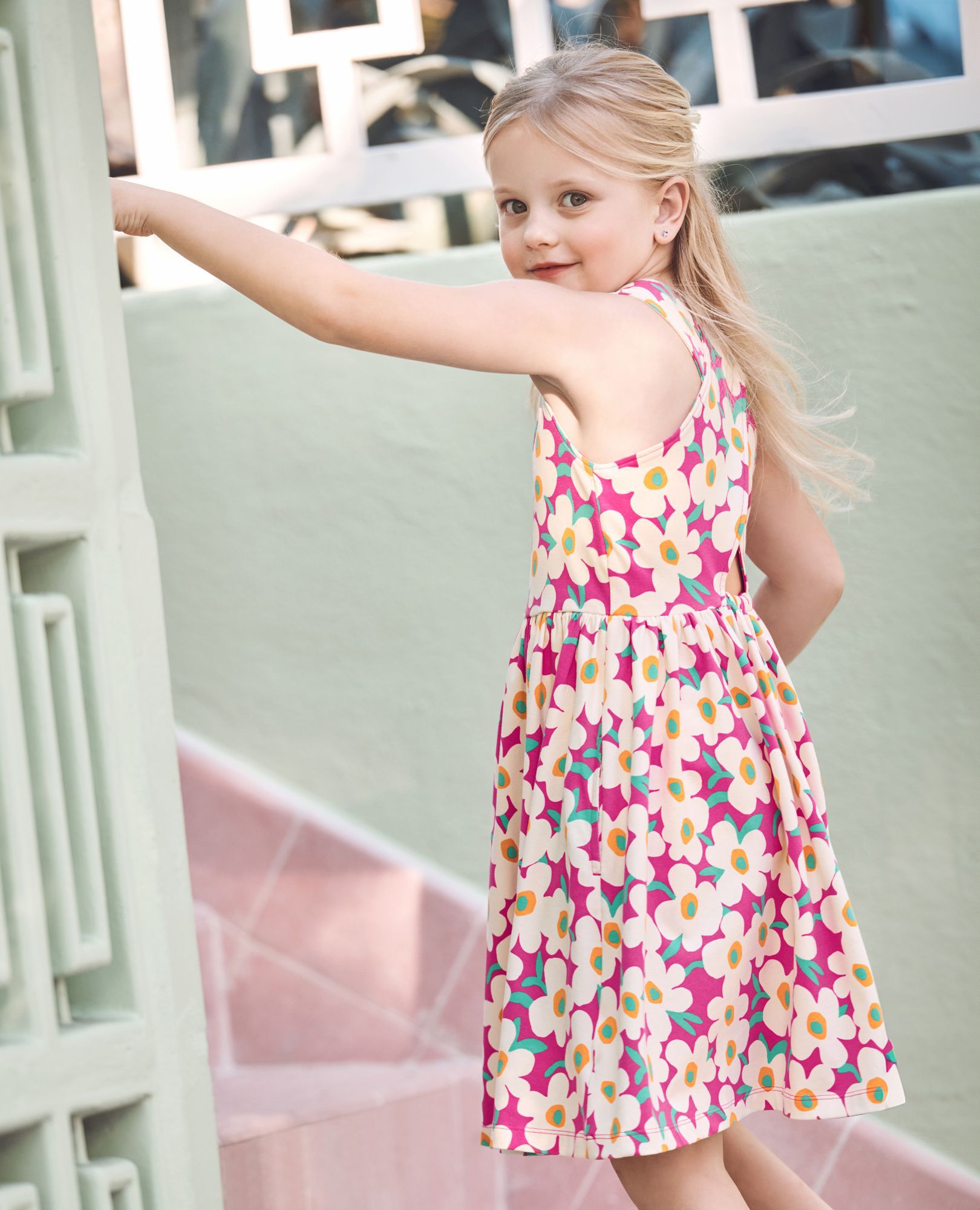 Crossback Skater Dress with Pockets | Hanna Andersson Crossback Skater Dress with Pockets | Hanna Andersson
