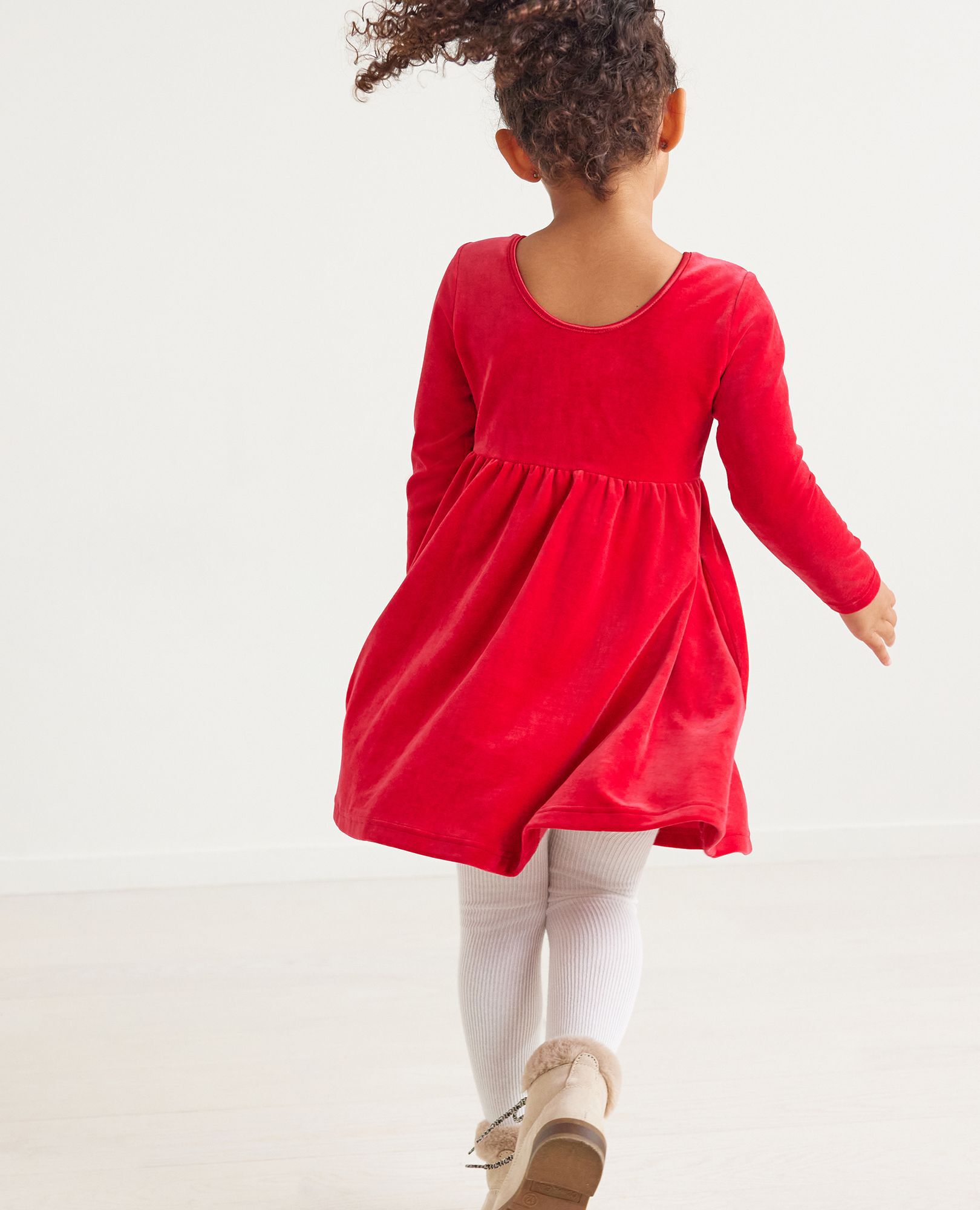 Hanna andersson velour on sale dress