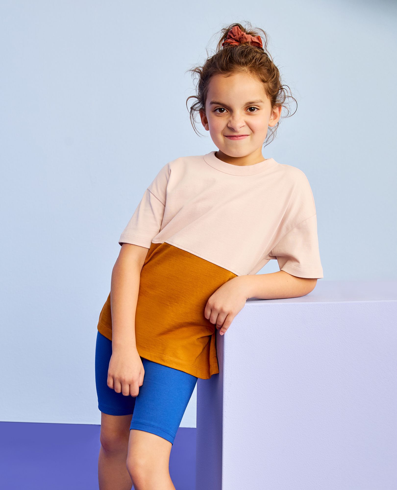 Biker Shorts in Happy Blue - main