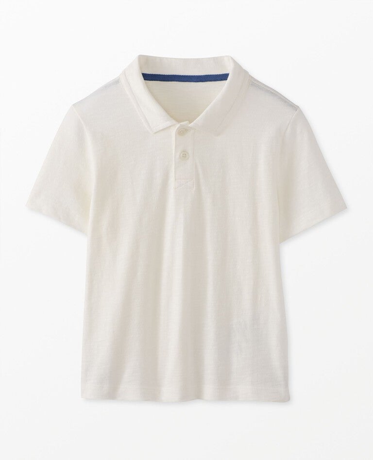 Polo Shirt in Hanna White - main