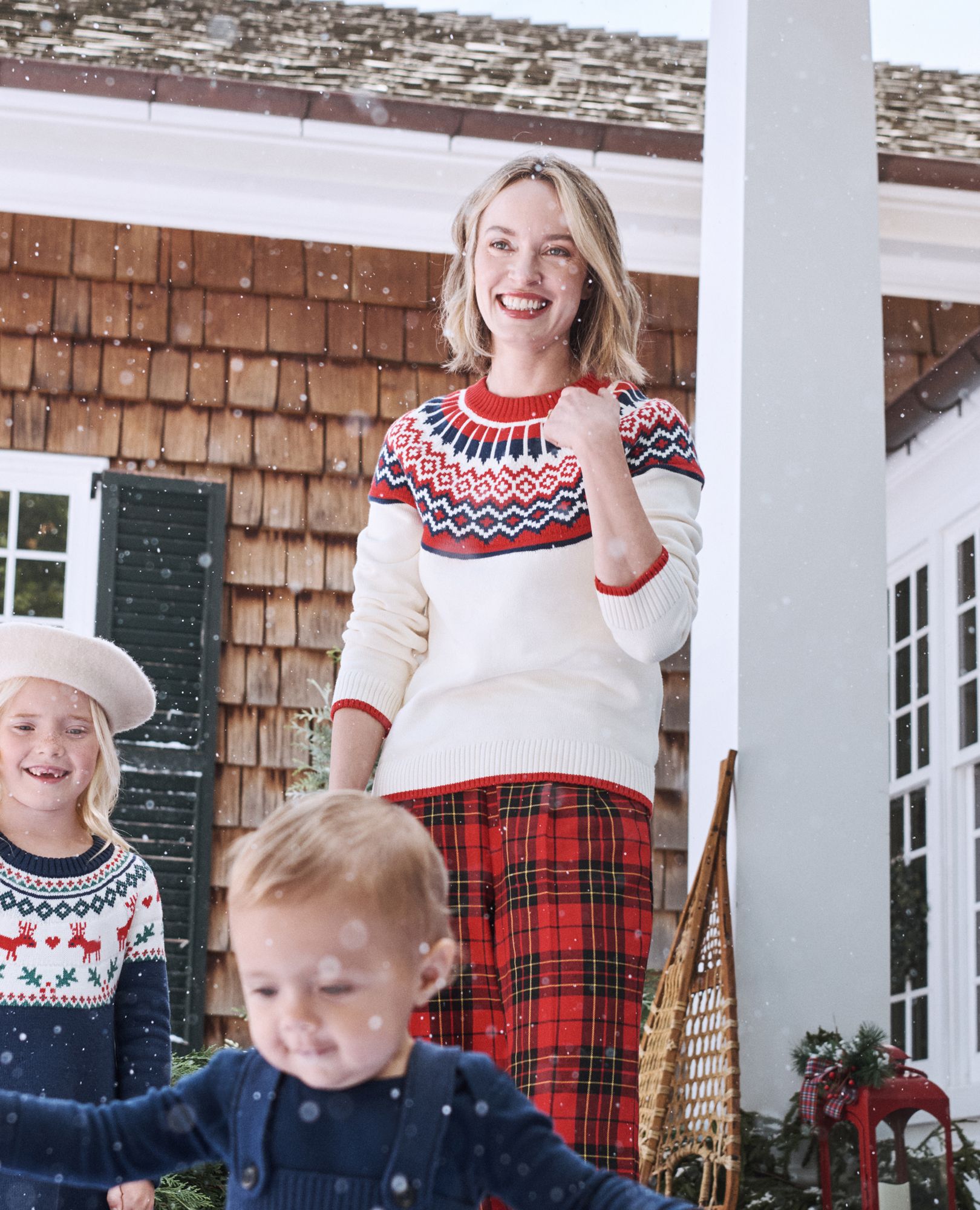 Fair isle holiday sweater online