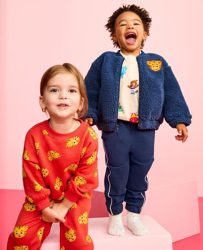 Daniel Tiger Oversized French Terry Sweatshirt & Sweatpants Set in Daniel Tiger - main