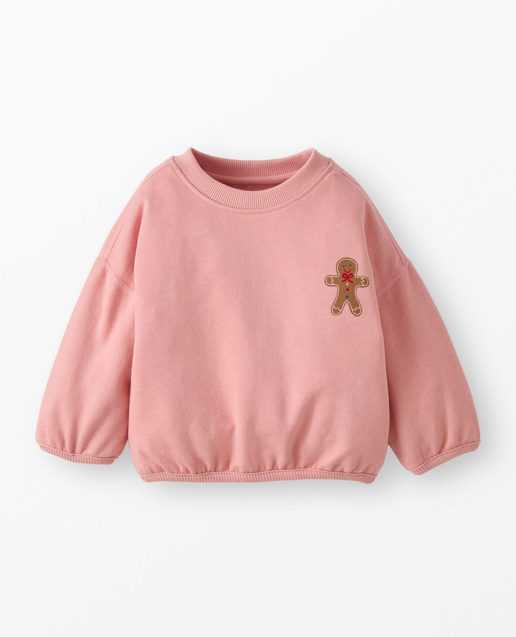 Holiday French Terry Graphic Sweatshirt in Cookie Crew - main