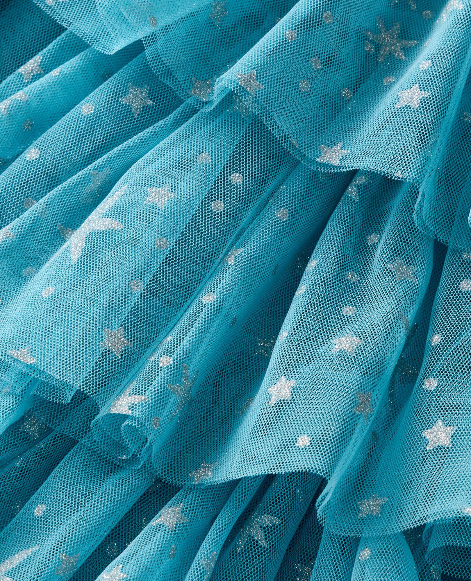 Shimmer Tulle Ruffle Capelet | Hanna Andersson