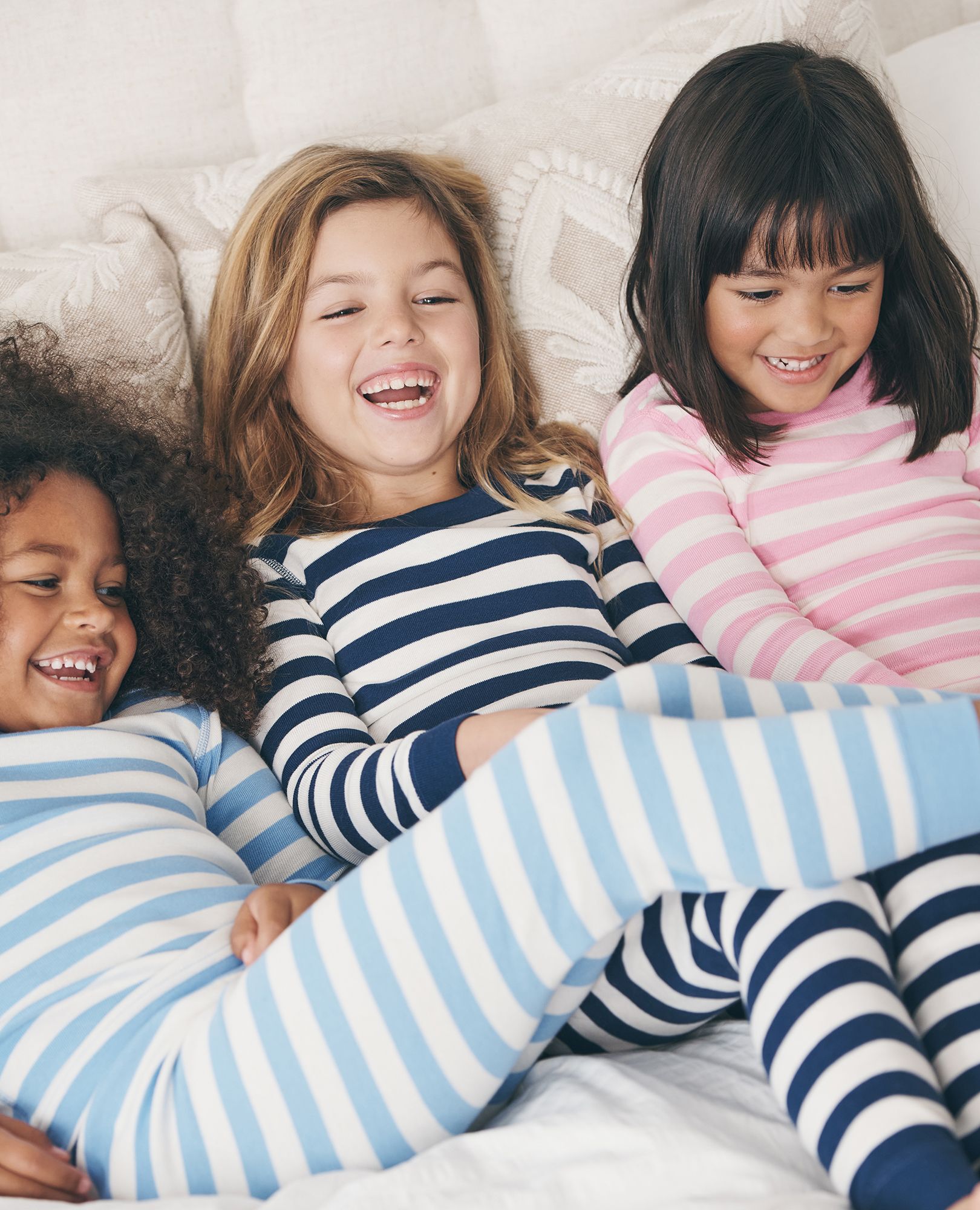 Girl discount striped pajamas