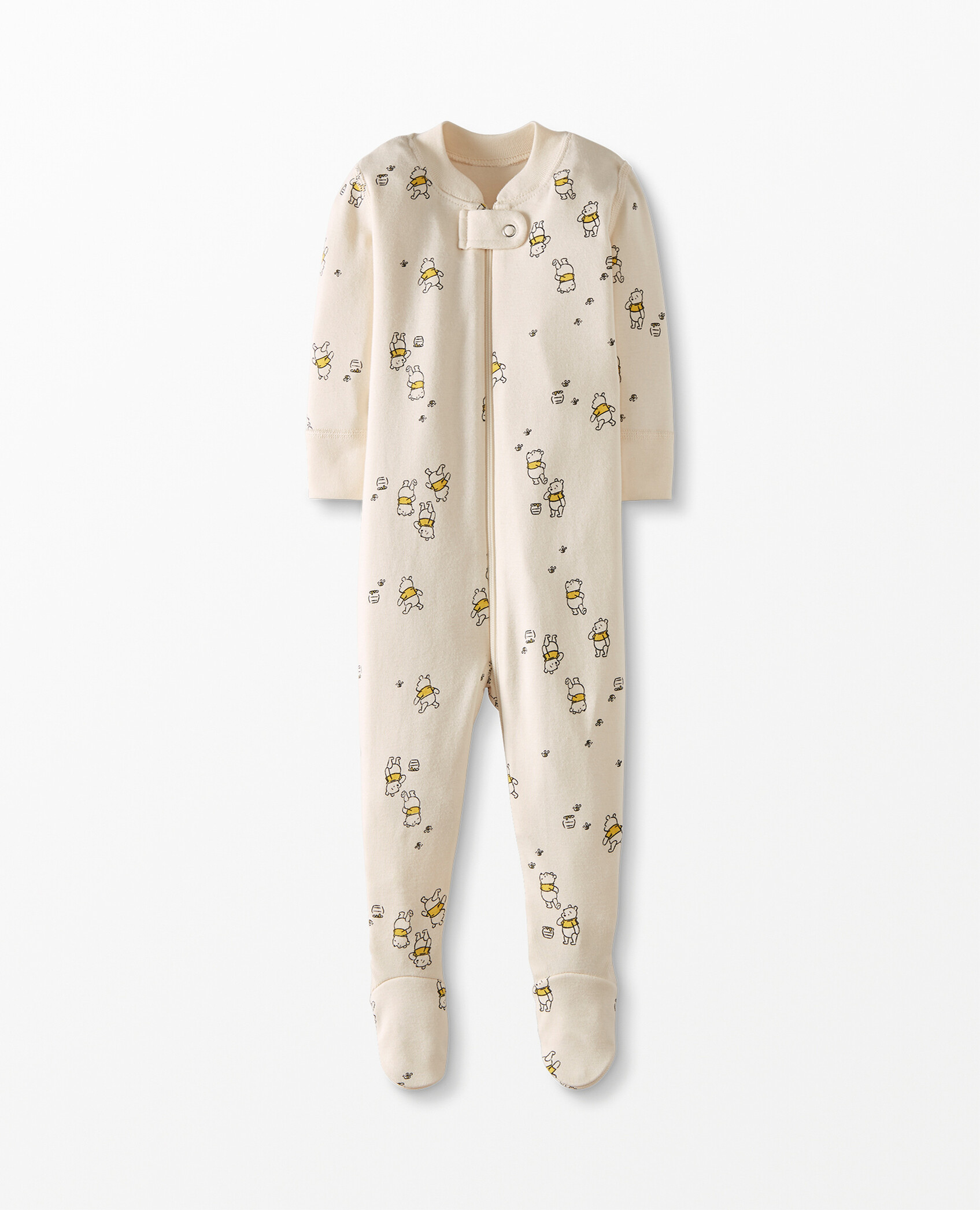 Winnie the Pooh Baby Zip Sleeper In Organic Cotton | Hanna Andersson