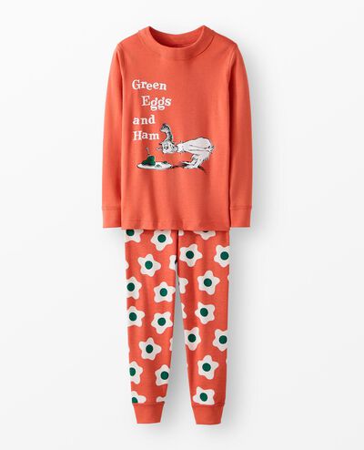 Dr. Seuss HannaJams™ Pajama Set in Green Eggs and Ham - main