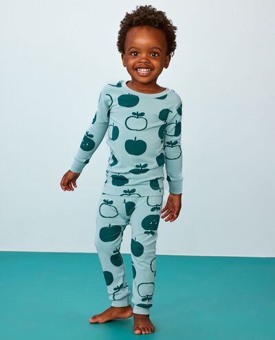 HannaSoft™ Stretch Pajama Set in Happy Apples - main