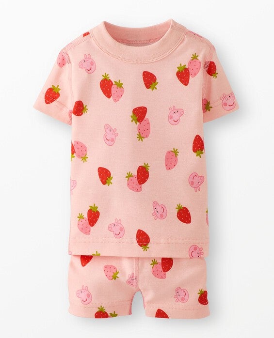 Toddler Peppa Pig HannaJams™ Pajama Set in Peppa Unders 2 - 100% Organic Combed Cotton - Girls' Size 2 by Hanna Andersson