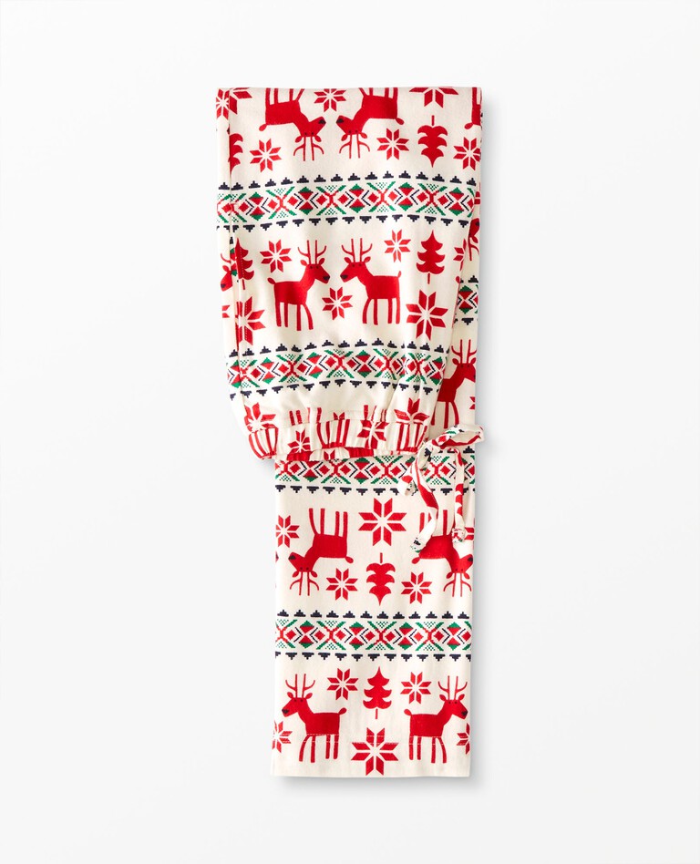 Adult Holiday Flannel Pajama Pant in Dear Deer - main