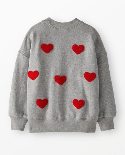 Oversized French Terry Sweatshirt in Warm and Fuzzy - main