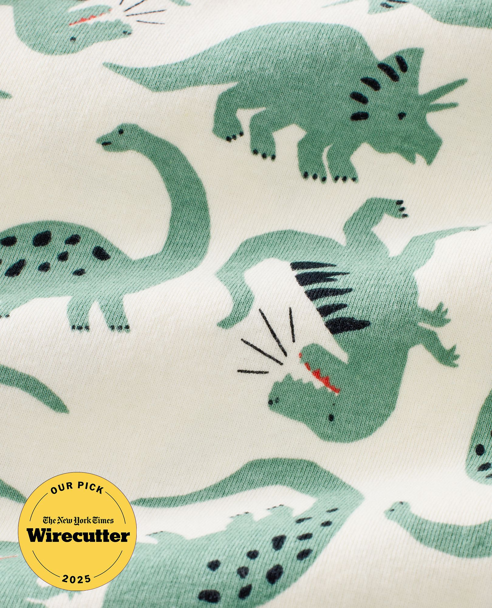 HannaJams™ Pajama Set in Jasper the Green Dino - main