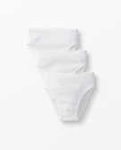 Hipster Unders In Organic Cotton 3-Pack in White - main