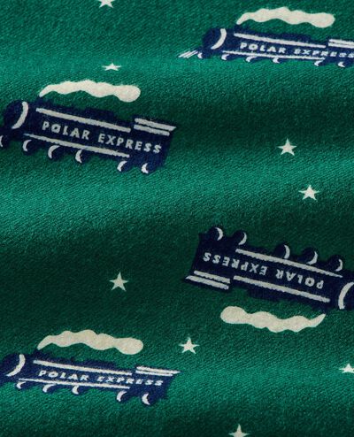 Adult Warner Bros™ Discovery Polar Express Flannel Pajama Top in Polar Express Train - main