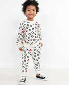 Valentines Sweatpants In French Terry in Hugs And Hearts - main