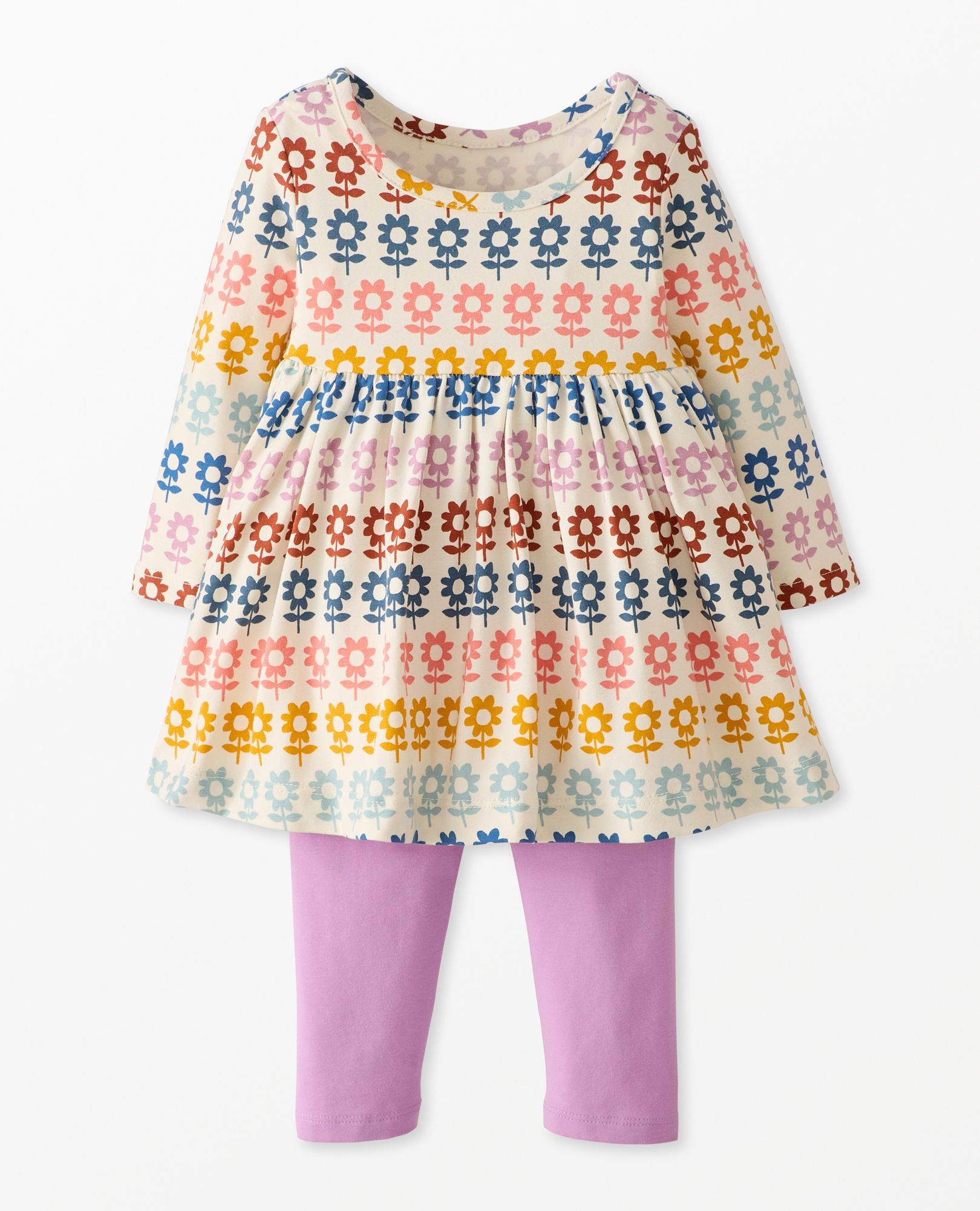 Baby dress with leggings hotsell