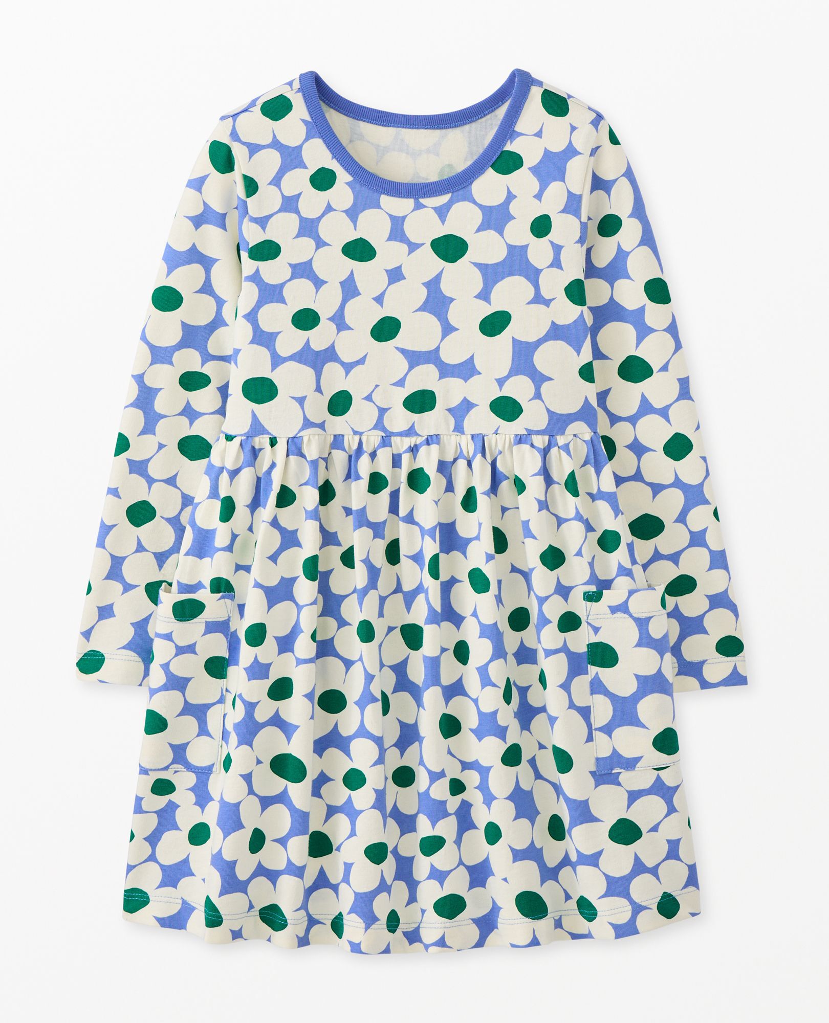 Long Sleeve Playground Dress with Pockets | Hanna Andersson