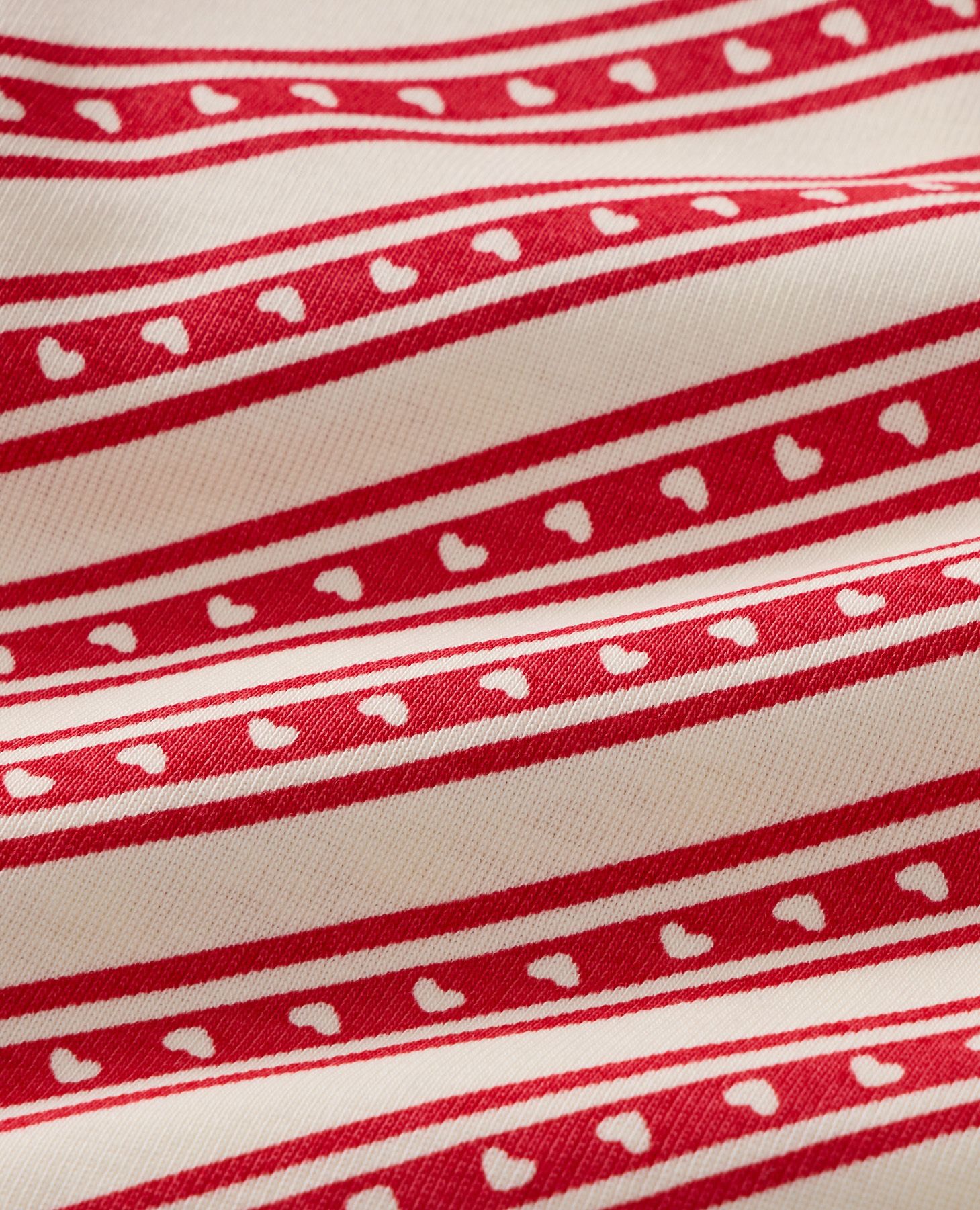 Holiday HannaJams™ Sleeper in Candy stripes - main