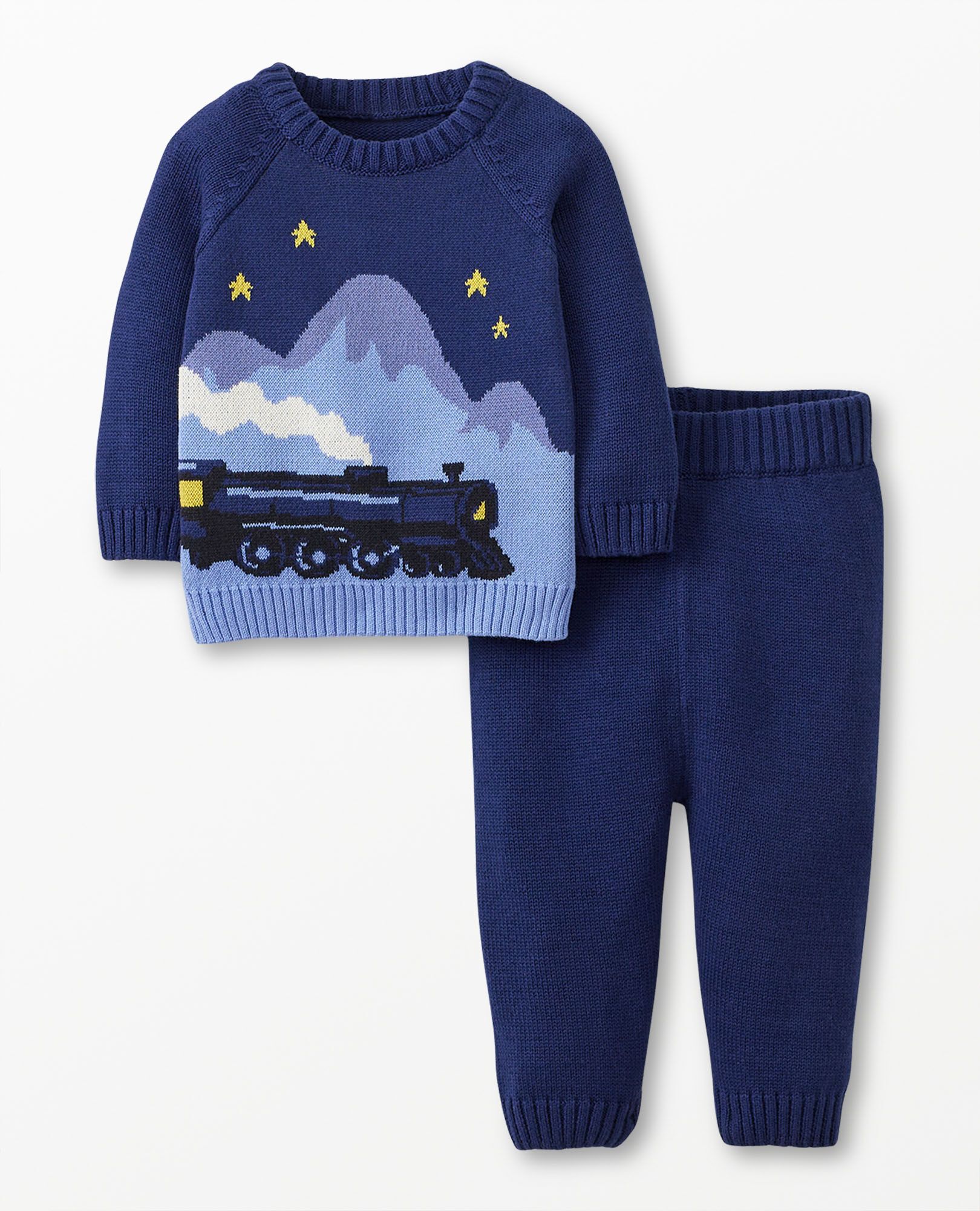 Baby Warner Bros Discovery The Polar Express Sweater Pants Set