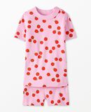 HannaJams™ Pajama Set in Cherry Tomato on Pink Lilac - main