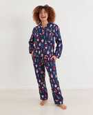 Adult Holiday Flannel Pajama Pant in Heirloom Ornaments - main