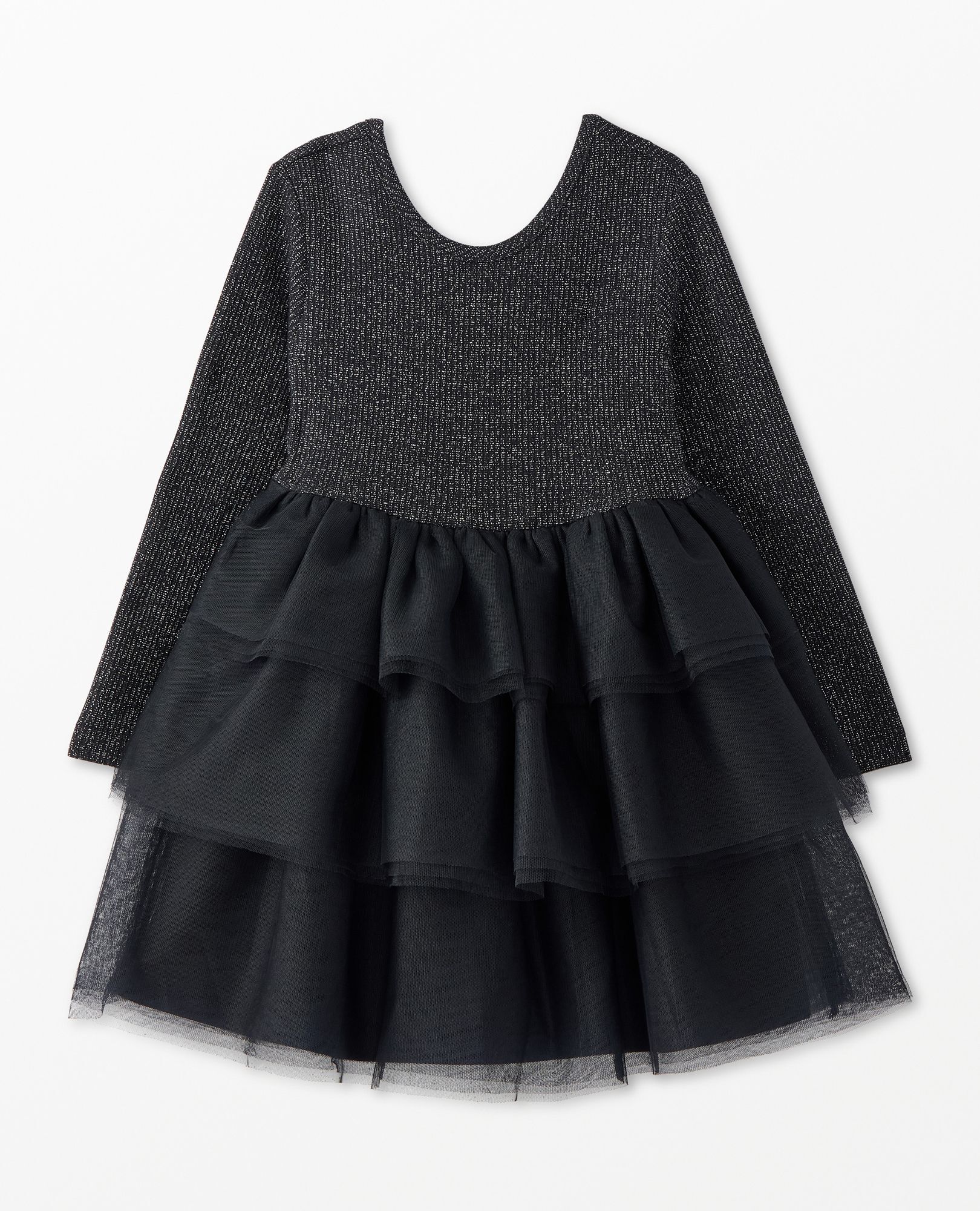 トップス Treat Girl's tulle frill jersey black Amazon.com: Haloumoning Girls Tutu Dress Ruffle Short Sleeve