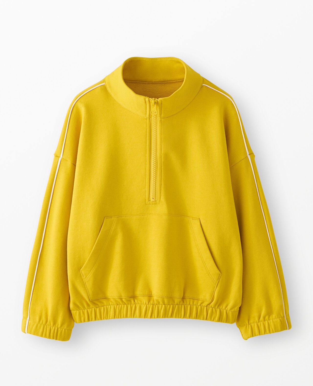 French Terry Quarter Zip Sweatshirt | Hanna Andersson