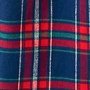 Women's Holiday Flannel Pajama Set in Navy Plaid - swatch