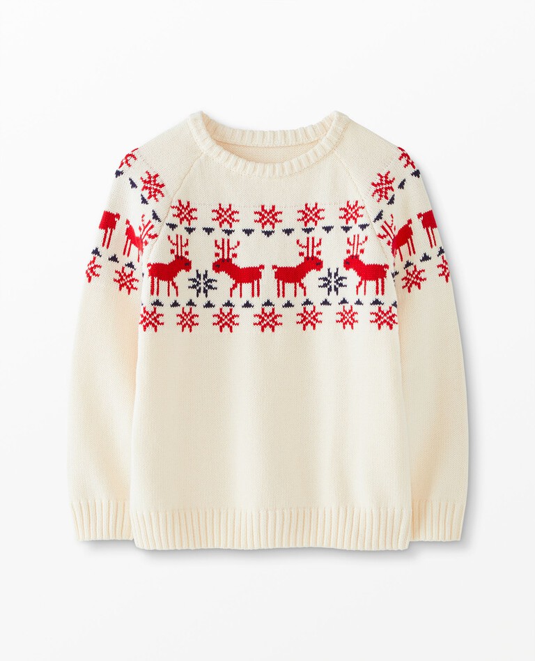 Holiday Sweater in Dear Deer - main