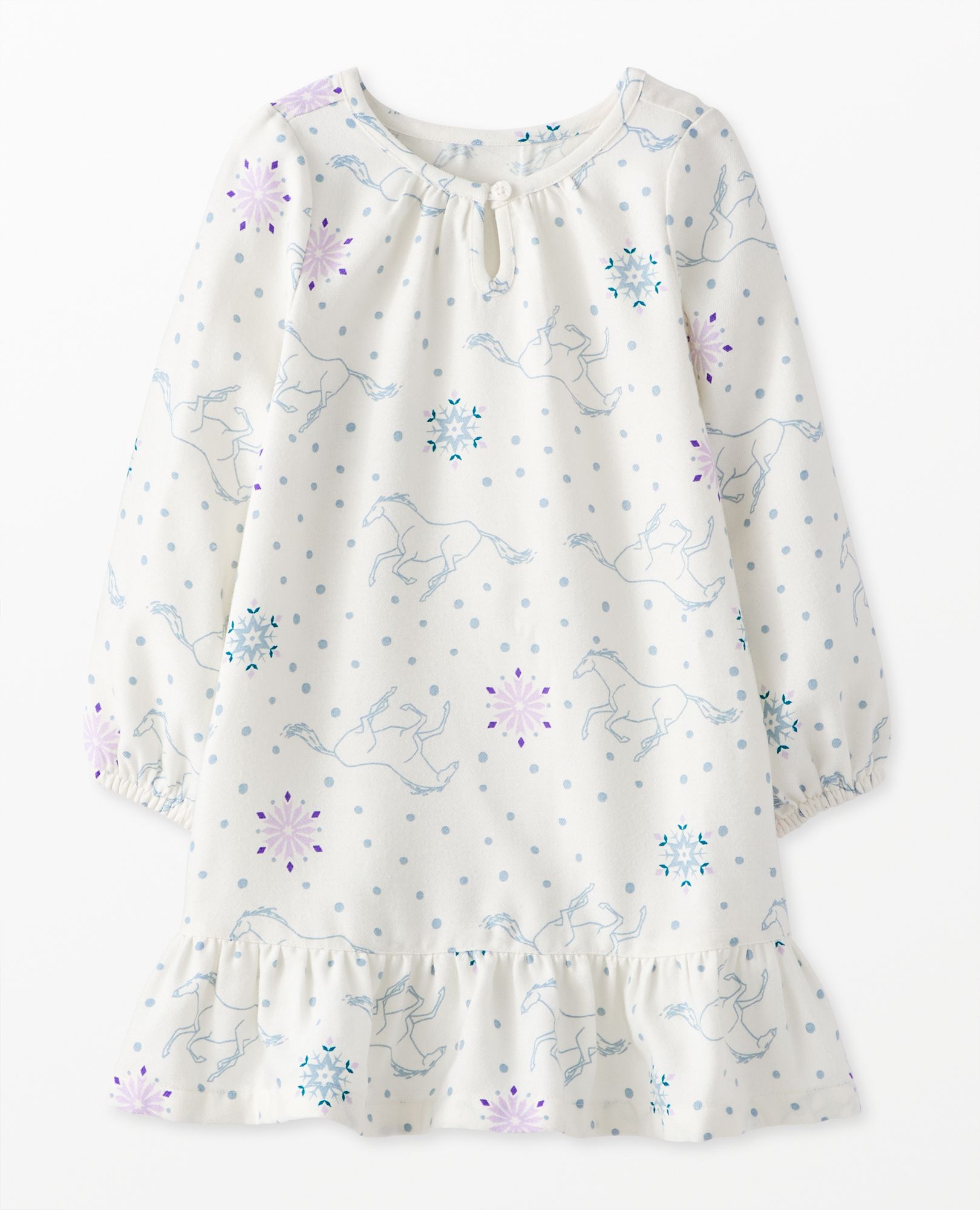 Kids Disney Frozen Flannel Nightgown
