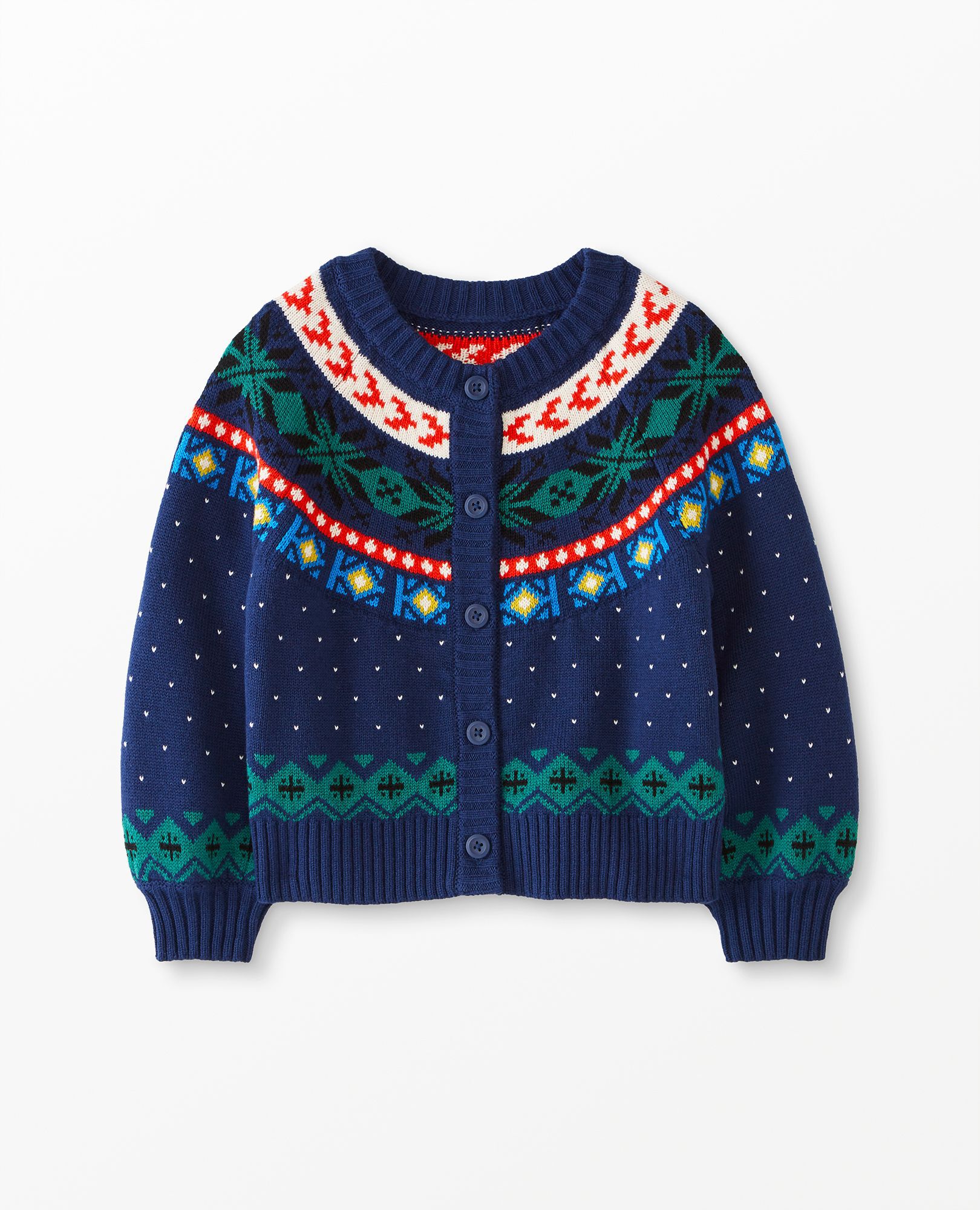Holiday Fair Isle Cardigan Hanna Andersson Hanna Me Downs