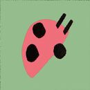 Baby Long Sleeve Bodysuit in Lucky Ladybugs - swatch