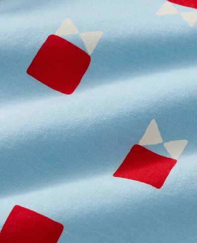 Holiday Long Sleeve Playground Dress with Pockets in Boxes with Bows - main